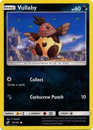 Team Up Vullaby #92/181 reverse holo